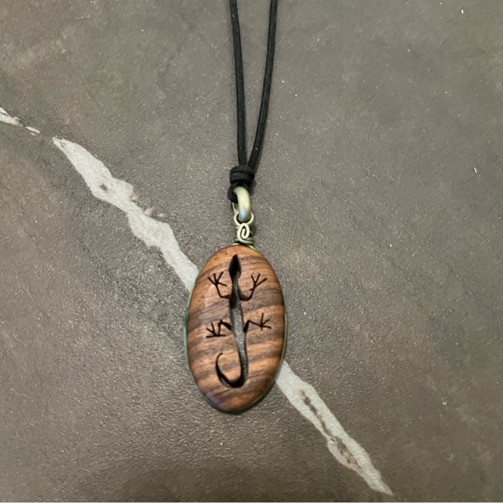 lizard necklace